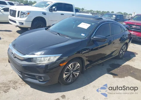 2017 Honda Civic Ex-T из США, поврежденный, VIN 19XFC1F38HE004972